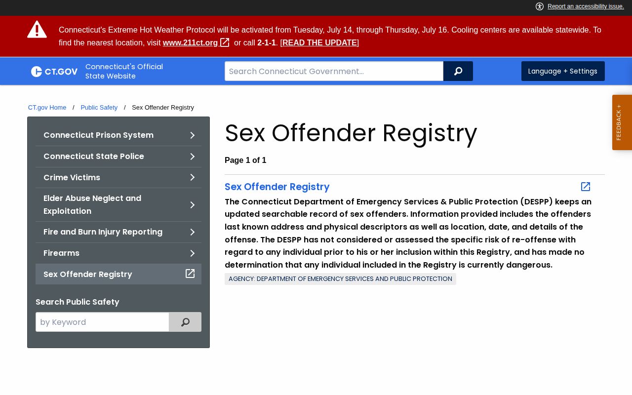 Manchester released inmate mugshot channel through the Connecticut DESPP registry